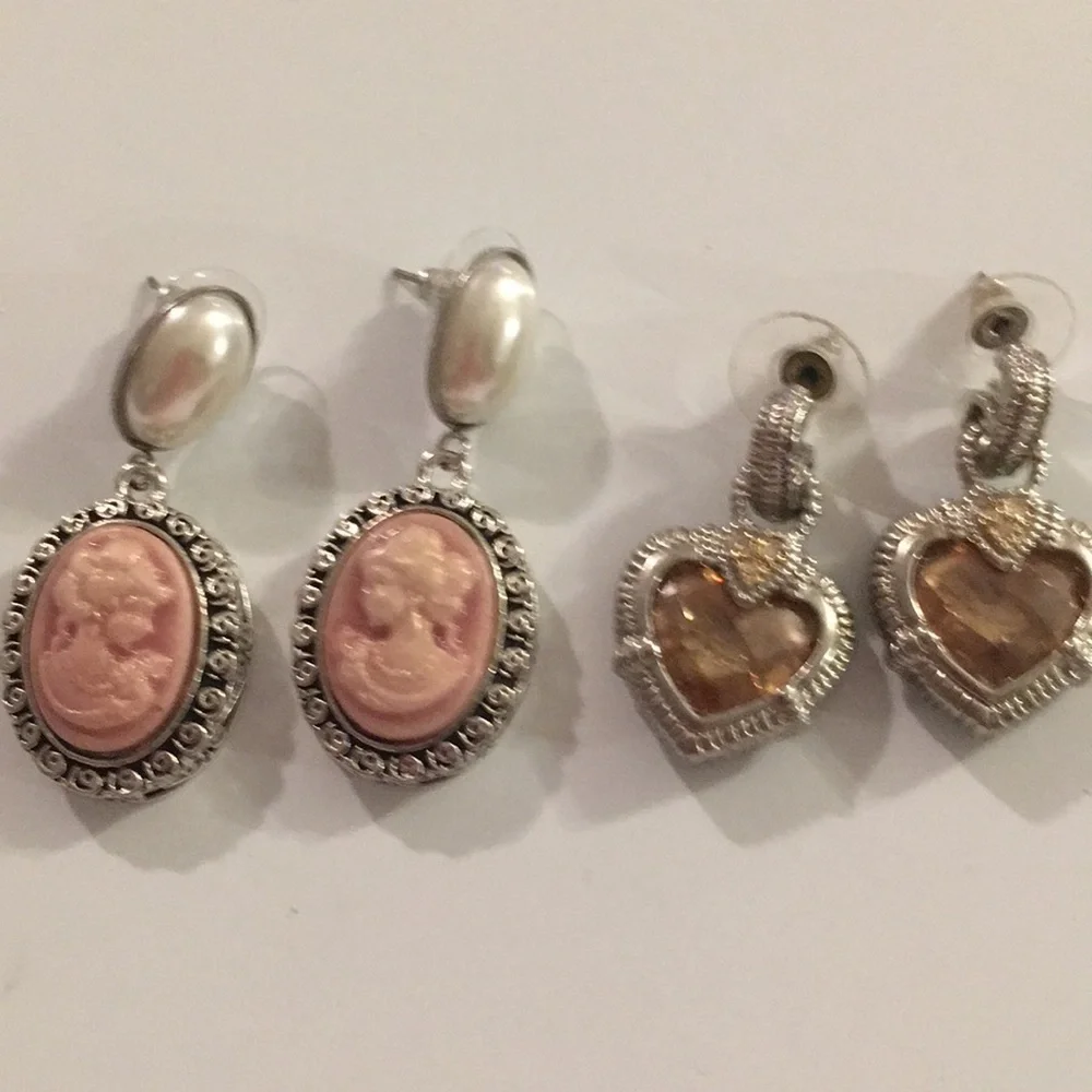 Dangle earrings (N) - Picture 4 of 4